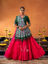 Dark Green Chaniya Choli